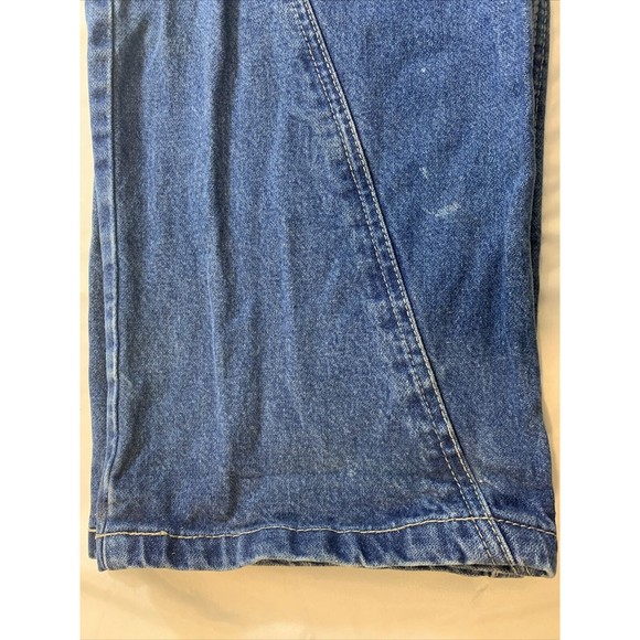 Vintage Design Men's ICQ Blue Jeans Denim Cotton Pants Size 36 5-Pockets - Picture 4 of 12